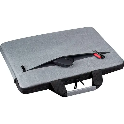 Сумка для ноутбука Defender 15.6ъ Tote, Grey, полиэстер, 410х305х35 мм (26100) (26100_DEFENDER) - фото 6