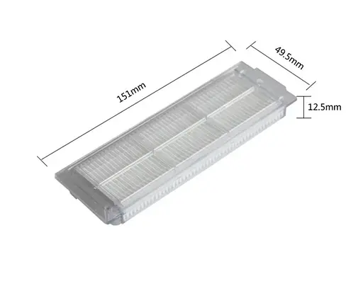 Комплект щіток, фільтрів, тканинних серветок для робота-пилососа Viomi V2, Viomi V2 PRO (V-RVCLM21B), Viomi V3 - фото 2