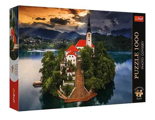 Пазл Photo Odyssey: Озеро Блед Словенія - 1000 елементів Trefl 10797
