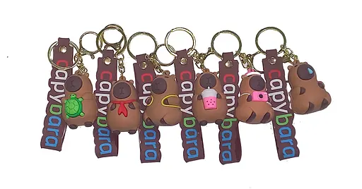 Брелок C 68188 CAPYBARA (6900067681881) МІКС - фото 1