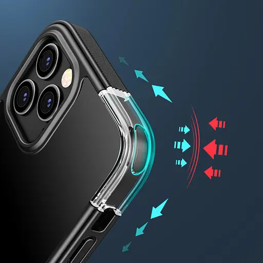 Чохол Epik TPU+PC Pulse для Apple iPhone 15 Pro 6.1 Black - фото 7