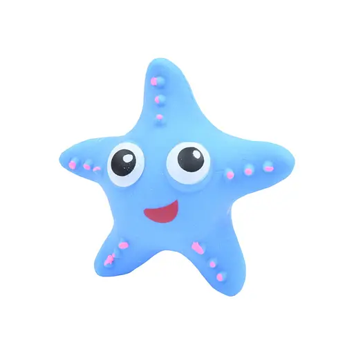 Дитяча іграшка тянучка-антистрес "Морська зірка" MS 4045, 10 см Синій