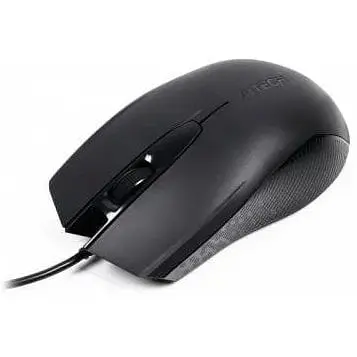 Мышь A4Tech OP-760 черный Optical USB 1200 dpi - фото 1