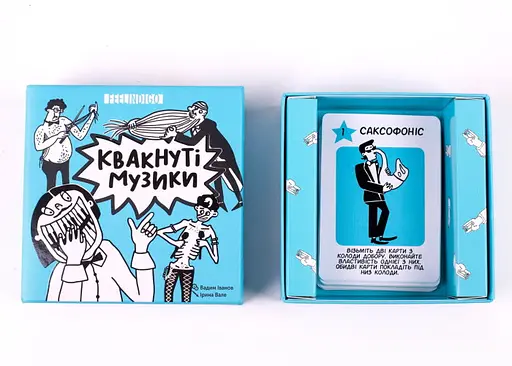 Настольная игра Feelindigo Квакнутые музыканты (Freaky Band) (укр.) (FI19030) - фото 2