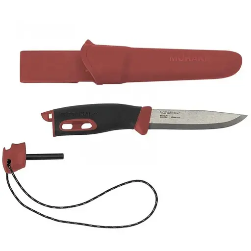 Ніж Morakniv Companion Spark Red нержавіюча сталь (13571)