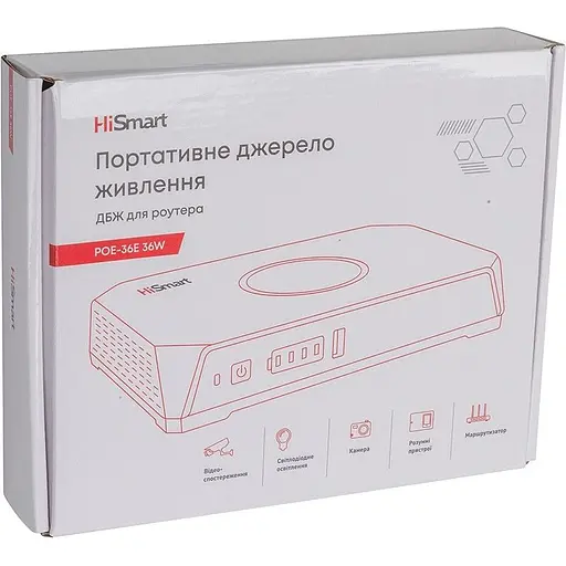 ИБП для роутера HiSmart POE-36E 36W 8800mAh - фото 6