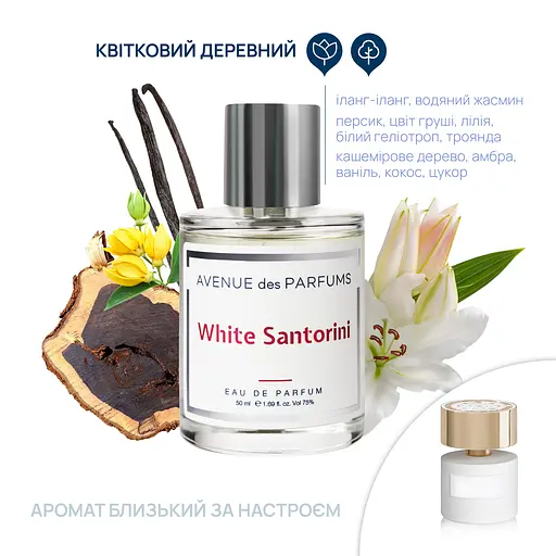 Парфюмерная вода White Santorini Avenue des Parfums 50 мл - фото 2
