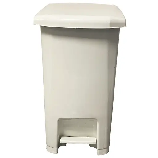 Ведро Planet с педалью прямоугольное 9 л белое (00-00020184) - фото 2