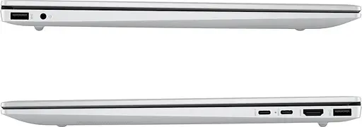 Ноутбук HP 16 OmniBook 5 AI 16-af1028ua 1920x1200 IPS/Intel Core Ultra 7 255U/24GB/1TB/Intel Graphics/DOS/Glacier Silver (D16HYEA) - фото 5