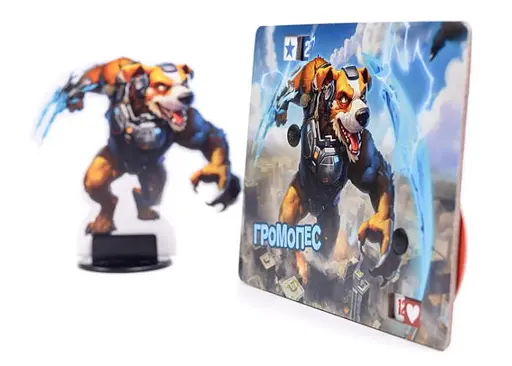 Аксесуар Ігромаг Володар Токіо. Національний монстр 2. Громопес укр. (7731) - фото 4