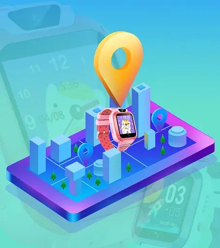 Дитячий смарт-годинник Smart Watch Q8 рожевий - фото 6