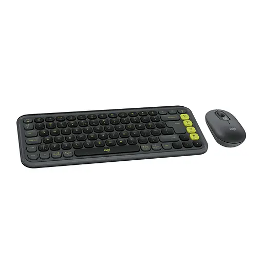 Комплект (клавіатура, миша) бездротовий Logitech Pop Icon Combo Graphite (920-013156) - фото 2