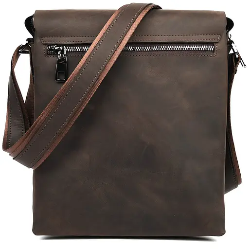 Мужская сумка через плечо на три отделения большая LIMARY 26х22х10 см sum0028318 - фото 4