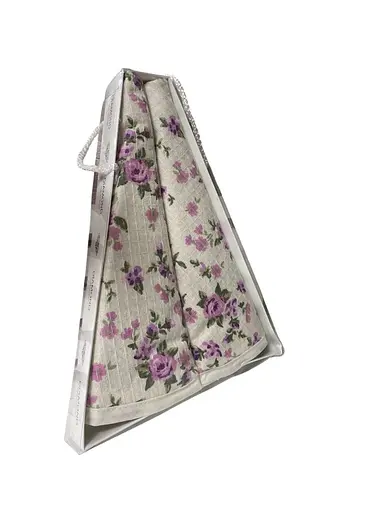 Набір 2 вафельні рушники кухонні 60х60 см ROUND TOWEL різнобарвний TC303375771