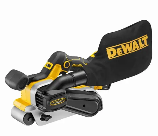 Ленточная аккумуляторная шлифмашина DeWalt с АКБ и ЗУ DCW220P2 - фото 4