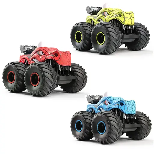 Джип-монстр на радіокеруванні, 2.4 GHz, 1:16, звук, світло, пара, гумові колеса, 662-9 (В асортименті) - фото 5