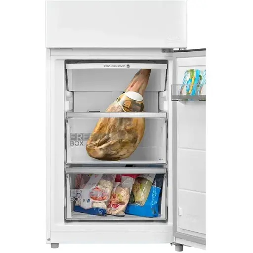 Холодильник Midea MDRB470MGF01O белый дисплей - фото 8