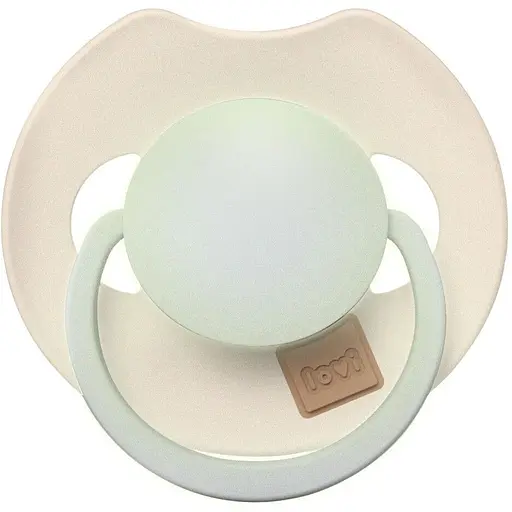 Пустышка силиконовая динамическая LOVI Prime Glow/Blush Glow 18+ мес 2 шт. Ivory (34/438) - фото 6