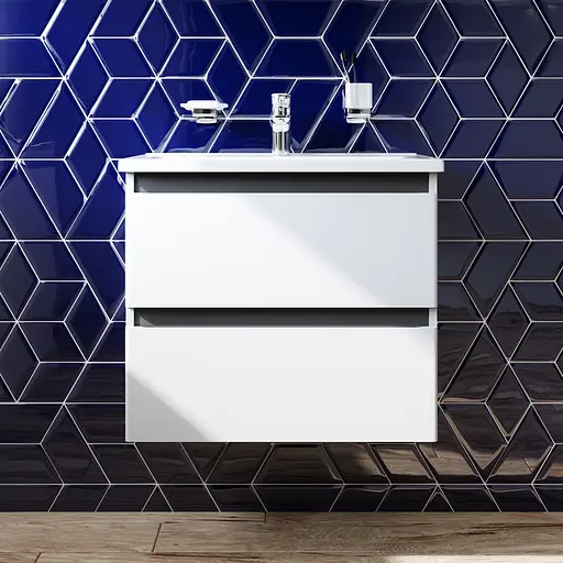 Тумба подвесная AM.PM X-Joy 65 см с умывальником M85-FHX0652-WC0652WG38 - фото 2