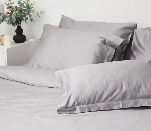 Набір наволочок Moon&Star Satin Premium Smoke 40х40 см 2 шт - фото 5