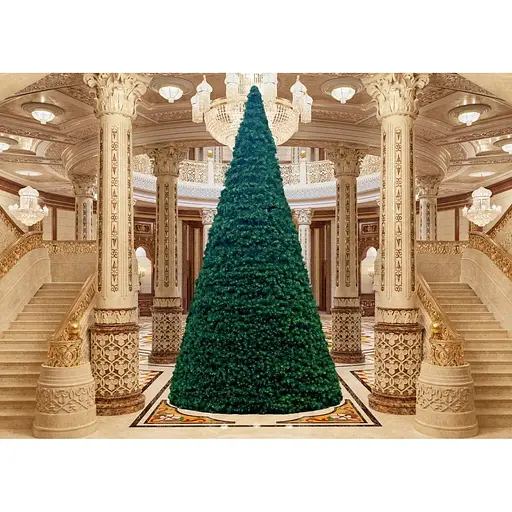 Ялинка штучна Hvoya вулична конусна 5 м - фото 3