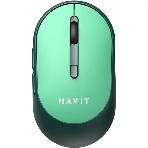 Мишка Havit HV-MS78GT Wireless Black-Green (6939119041236)