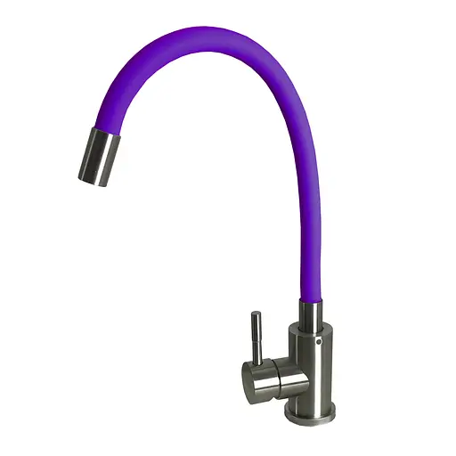 Смеситель для кухни MixMira MS1-203SM Фиолетовый - фото 3