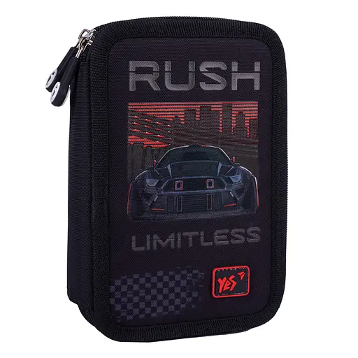 Школьный пенал твердый двойной Yes Race Day HP-01 - фото 1