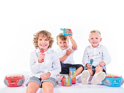 Портативна колонка дитяча GoGEN DECKO TRIO R - фото 10