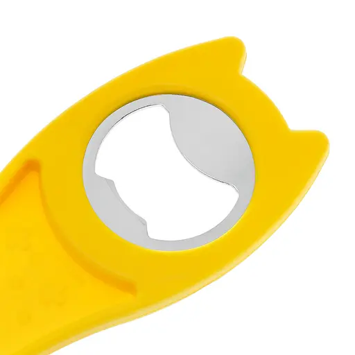 Відкривачка для пляшок у формі дельфіна Жовтий 87979 - фото 3