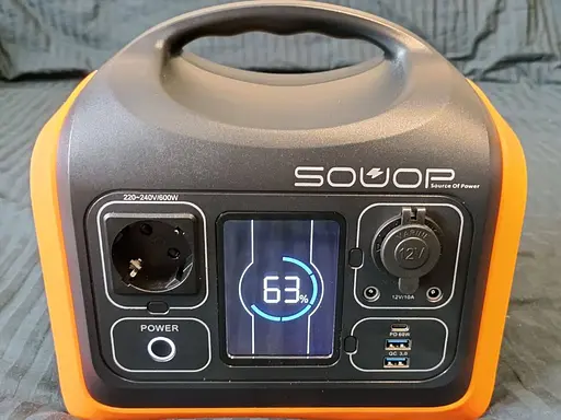 Сонячний генератор Souop 600 Вт Портативна електростанція - фото 5