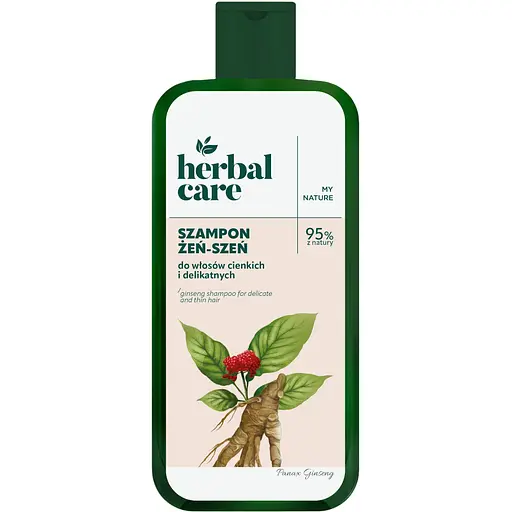 Шампунь для тонкого та делікатного волосся Farmona Herbal Care Женьшень 330 мл