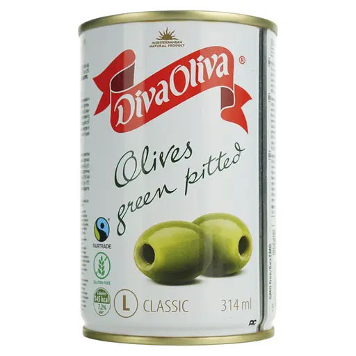 Оливки без кісточки Diva Oliva 300 г