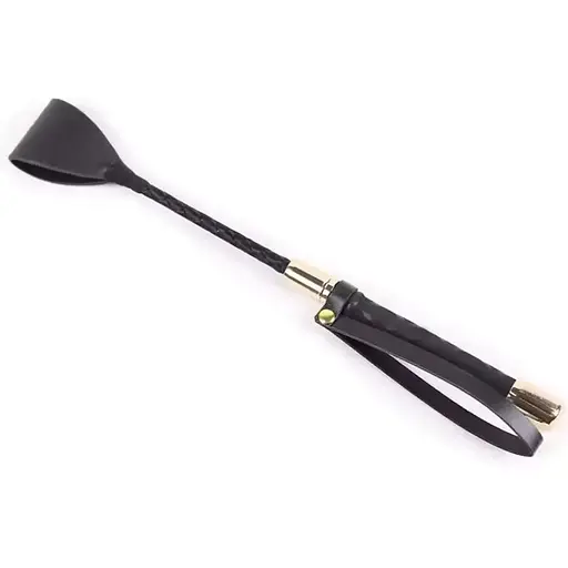 Хлист стек для рольових ігор батіг зі стрижнем БДСМ порка Садо-мазо атрибутика 30см - фото 1