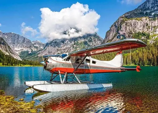 Пазл Castorland puzzle Літак на гірському озері, 500 ел. (B-53025) - фото 2