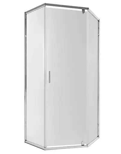 Душевая кабина Qtap Scorpio CRM10115-AC6, пятиугольная, стекло 6 мм Clear без поддона SCOCRM10115AC6 - фото 1