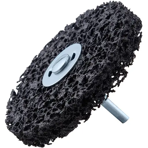 Круг зачисний Alloid Building Tools корал з тримачем для дриля 100 мм (SD-100225) - фото 3