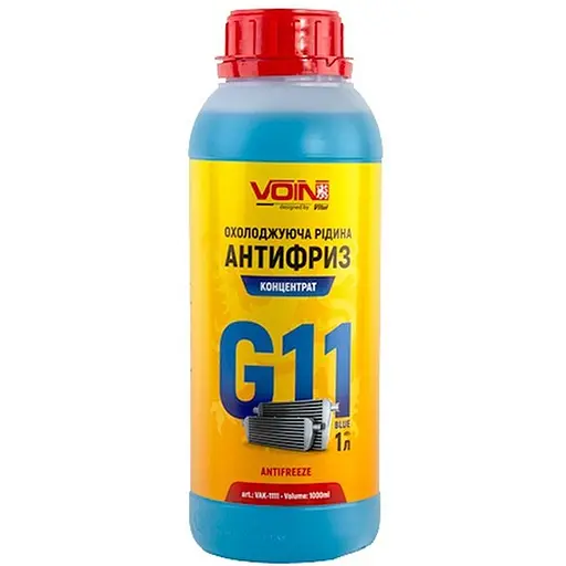 Антифриз Voin G11 концентрат Blue 1 л (VAK-1111) - фото 1