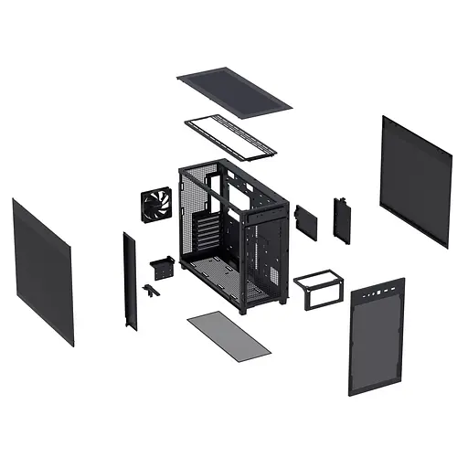 Корпус Asus Prime AP303 Mesh Black (90DC00V0-B39000) - фото 3