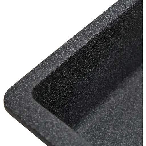 Кухонна мийка Romzha Mira U-160 Grafit (201) - фото 4