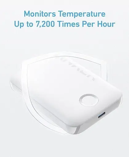 Магнітна батарея Anker MagGo 321 Magnetic Magsafe Powerbank 5000 mAh Повербанк з бездротовою зарядкою білий - фото 2