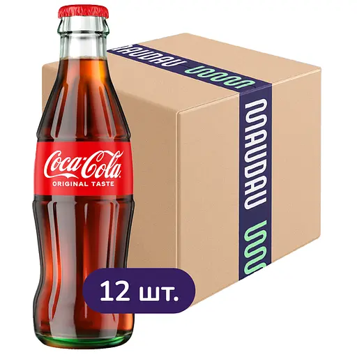 Упаковка напою Coca-Cola безалкогольний сильногазований 3 л (0.25 л х 12 шт.)