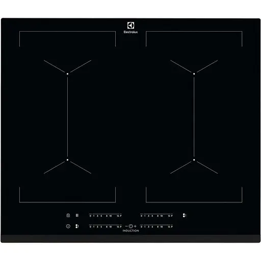 Варильна поверхня індукційна Electrolux 60 см розширена зона чорний