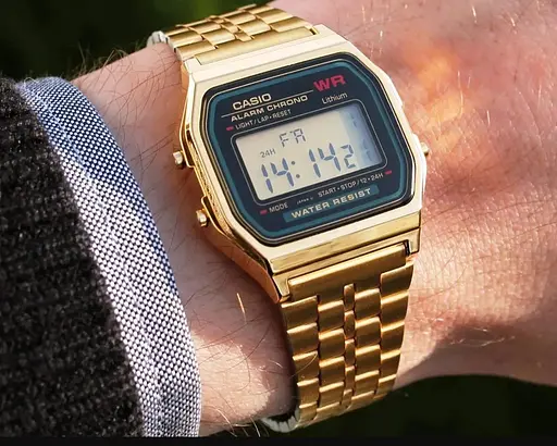 Умные часы Casio Vintage A159WGEA-1 золотистые - фото 8