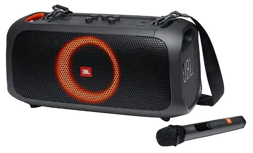 Портативна акустика JBL PartyBox On-The-Go Essential (JBLPBOTGESEU) чорна - фото 2