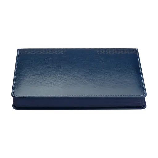 Ежедневник недатированный Buromax Vienna A5 искусственная кожа/поролон 336 страниц синий (BM.20180-02) - фото 5