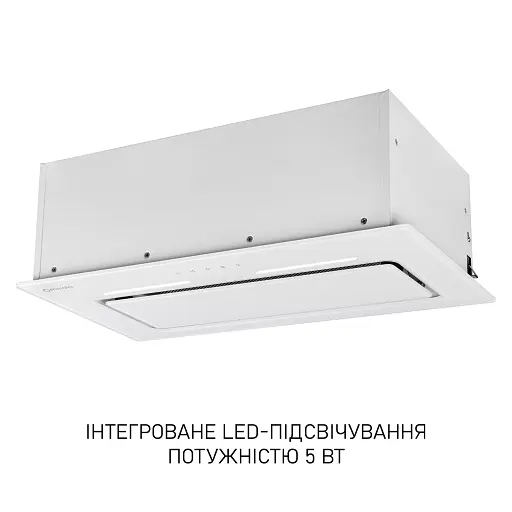 Вытяжка полновстраиваемая Minola HBI 6473 WH GLASS 800 LED Line - фото 7