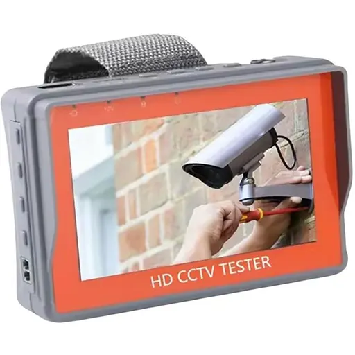 Видеотестер - портативный монитор для настройки видеокамер Pomiacam IV5, AHD TVI CVI CVBS до 8 Мегапикселей