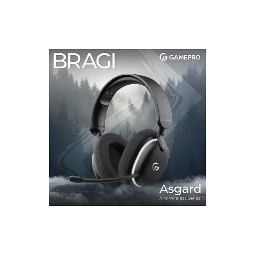 Навушники GamePro Asgard Bragi 7.1 RGB Tri-Mod Black (HSW250B) - фото 5