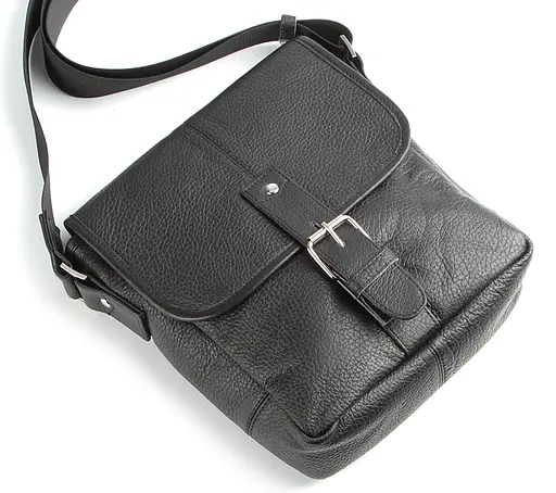 Чоловіча шкіряна сумка SHVIGEL 22х23х7 см sum0012636 - фото 5